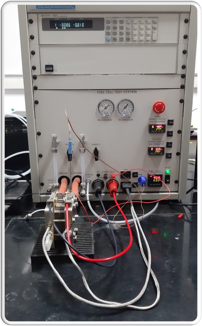 Fuel cell test station Jawaharlal Nehru Centre for Advanced